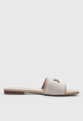 Sandalias Planas Calvin Klein Moseny Beige