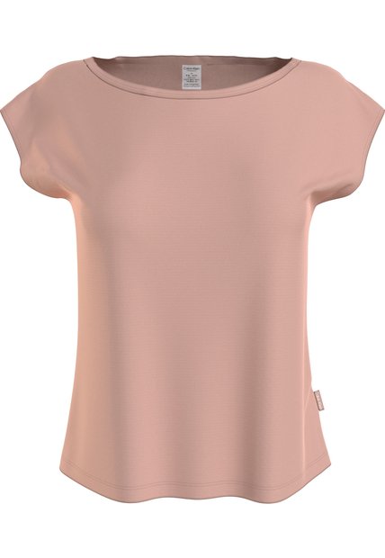 Camiseta Rosada Rosada De Pijama - Ultra Light Lounge Calvin Klein