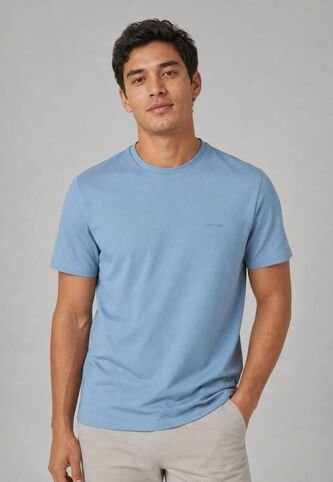 Camiseta Calvin Klein Azul Calvin Klein