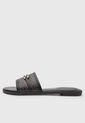 Sandalias Planas Calvin Klein Keliza Marrón de Calvin Klein