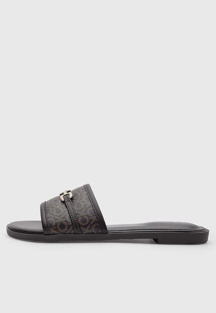 Sandalias Planas Calvin Klein Keliza Marrón