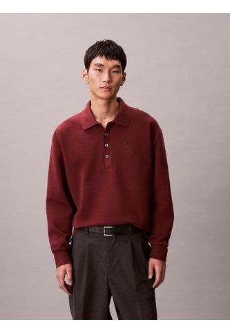 Polo Multicolor Manga Larga De Canalé Doble Cara Calvin Klein Calvin Klein