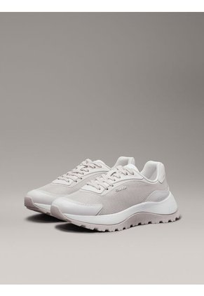 Tenis Gris Runner Lace Up Mesh Calvin Klein