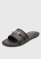 Sandalias Planas Calvin Klein Keliza Marrón de Calvin Klein