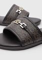 Sandalias Planas Calvin Klein Keliza Marrón de Calvin Klein