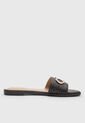 Sandalias Planas Calvin Klein Kacian Marrón de Calvin Klein