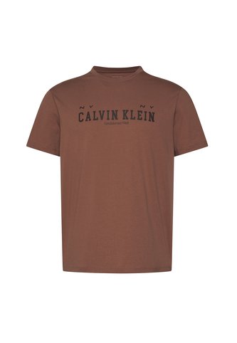 Camiseta Rosa Con Estampado Gráfico De Logo Calvin Klein Calvin Klein