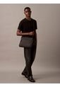 Bolso Negro Cruzado Con Estampado De Monograma Calvin Klein de Calvin Klein