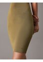 Vestido Verde Estilo Bodycon De Punto Canal Calvin Klein de Calvin Klein