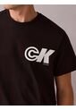 Camiseta Negra Sport Con Logotipo Gráfico Calvin Klein de Calvin Klein
