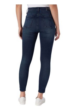 Jeans Azul Oscuro Con Tiro Alto Para Mujer Calvin Klein