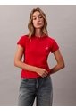 Camiseta Roja Slim Con Logo Cocktail Calvin Klein de Calvin Klein