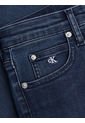 Jeans Azul Oscuro Con Tiro Alto Para Mujer Calvin Klein de Calvin Klein