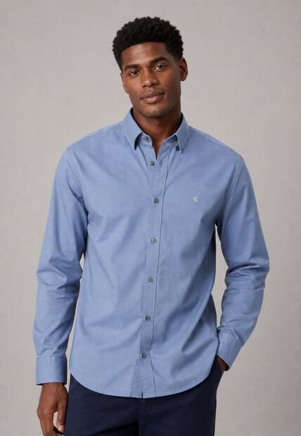 Camisa Calvin Klein Azul