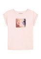 Camiseta Rosa Para Niña Con Estampado Gráfico De Logo Calvin Klein de Calvin Klein
