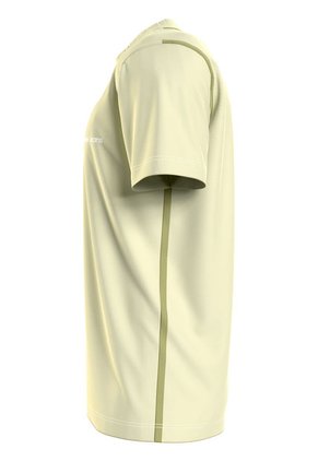 Camiseta Verde De Algodón Con Logo En El Pecho Calvin Klein