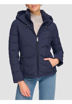 Chaqueta Azul Stretch Acolchada Calvin Klein
