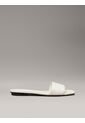 Sandalias Blanco De Jacquard Con Logo Calvin Klein de Calvin Klein