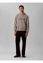 Buzo Gris Con Capucha De Corte Regular Calvin Klein de Calvin Klein