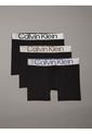 Pack Negro De 3 Boxer Brief - Steel Micro Calvin Klein de Calvin Klein
