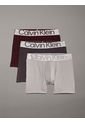 Pack Multicolor De 3 Boxers Brief - Steel Cotton Calvin Klein de Calvin Klein