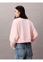 Saco Rosa Cropped Con Logo En Insignia Calvin Klein de Calvin Klein