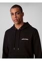 Buzo Negro De Felpa Con Logotipo Bordado Calvin Klein de Calvin Klein