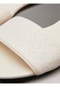 Sandalias Blanco De Jacquard Con Logo Calvin Klein de Calvin Klein