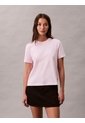 Camiseta Rosada De Corte Clásico Con Gráfico Calvin Klein de Calvin Klein