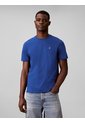 Camiseta Azul Con Micro Monograma Bordado Calvin Klein de Calvin Klein