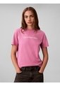Camiseta Rosa Clásica Con Logo Estampado Calvin Klein de Calvin Klein