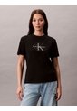 Camiseta Negra Classic Monogram Hero Calvin Klein de Calvin Klein