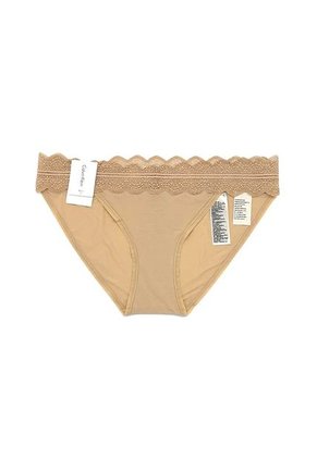 Panties Beige Tipo Bikini En Microfibra Para Mujer Calvin Klein
