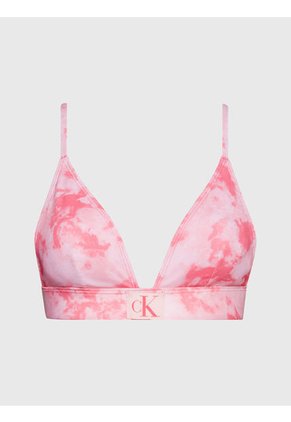 Top Vestido De Baño Rosado En Triángulo - Ck Authentic Calvin Klein