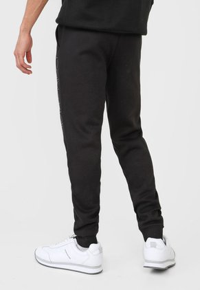 Pantalón Negro-Blanco Calvin Klein