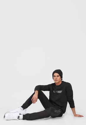 Pantalón Negro-Blanco Calvin Klein