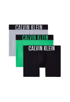 Pack Multicolor De 3 Bóxers Largos - Intense Power Calvin Klein
