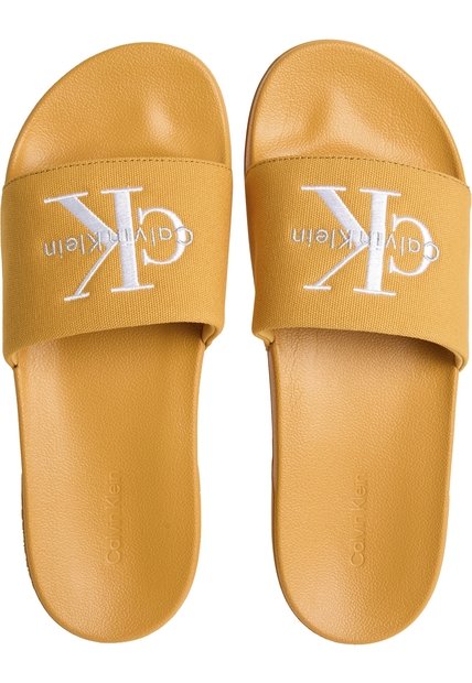 Sandalias Naranja De Estilo Casual Calvin Klein