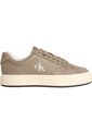 Tenis Beige De Corte Bajo Calvin Klein de Calvin Klein