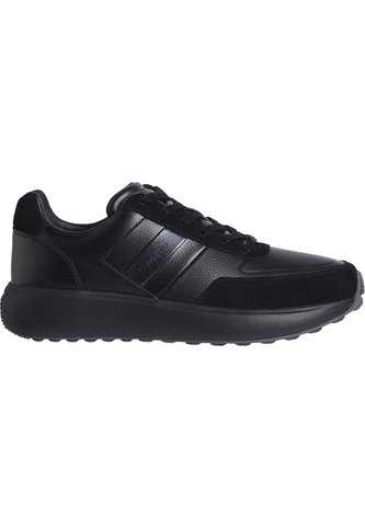 Tenis Negro De Running De Cuero Calvin Klein Calvin Klein