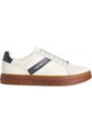 Tenis Blanco Clásicos Con Suela Cupsole Calvin Klein de Calvin Klein