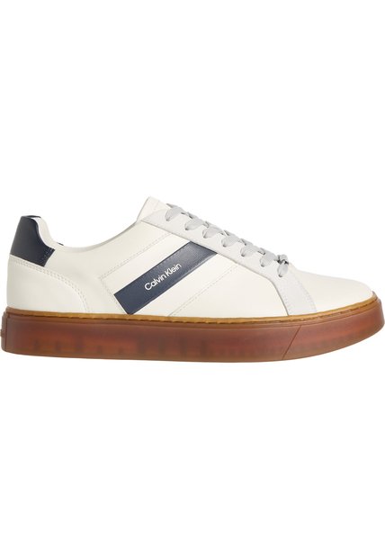 Tenis Blanco Clásicos Con Suela Cupsole Calvin Klein