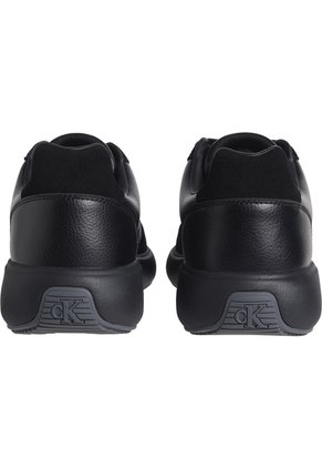 Tenis Negro De Running De Cuero Calvin Klein