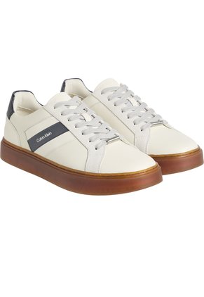 Tenis Blanco Clásicos Con Suela Cupsole Calvin Klein
