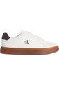 Tenis Blanco Classic De Corte Bajo En Cuero Calvin Klein de Calvin Klein