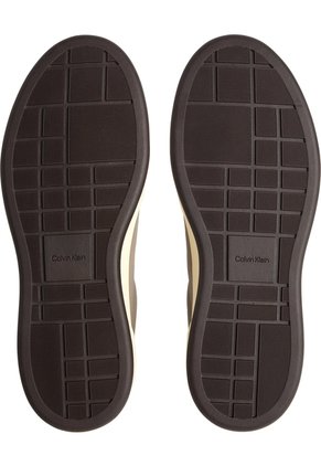 Tenis Beige De Corte Bajo Calvin Klein