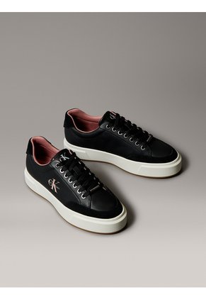 Tenis Negro De Corte Bajo Calvin Klein