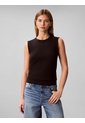Top Negro Sin Mangas De Canalé Calvin Klein de Calvin Klein