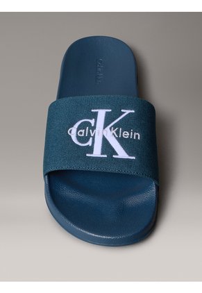Sandalias Azul De Estilo Casual Calvin Klein