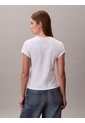 Camiseta Blanca Con Logo Gráfico Estampado Calvin Klein de Calvin Klein